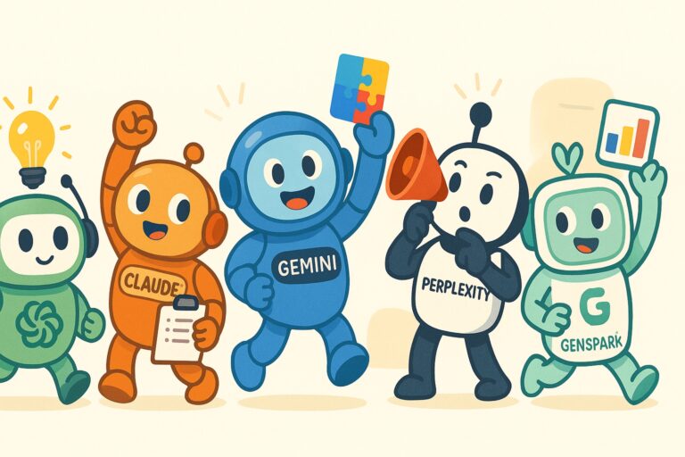 2025年AIサービス大激突！最新アップデートで何が変わった？